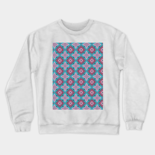 Heart Batik Crewneck Sweatshirt by zarya_kiqo